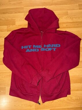 Billie Eilish "HIT ME HARD AND SOFT" Zip-Up Hoodie